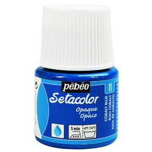 Farba do tkanin Pebeo Setacolor 45ml, Niebieska/11 Cobalt Blue